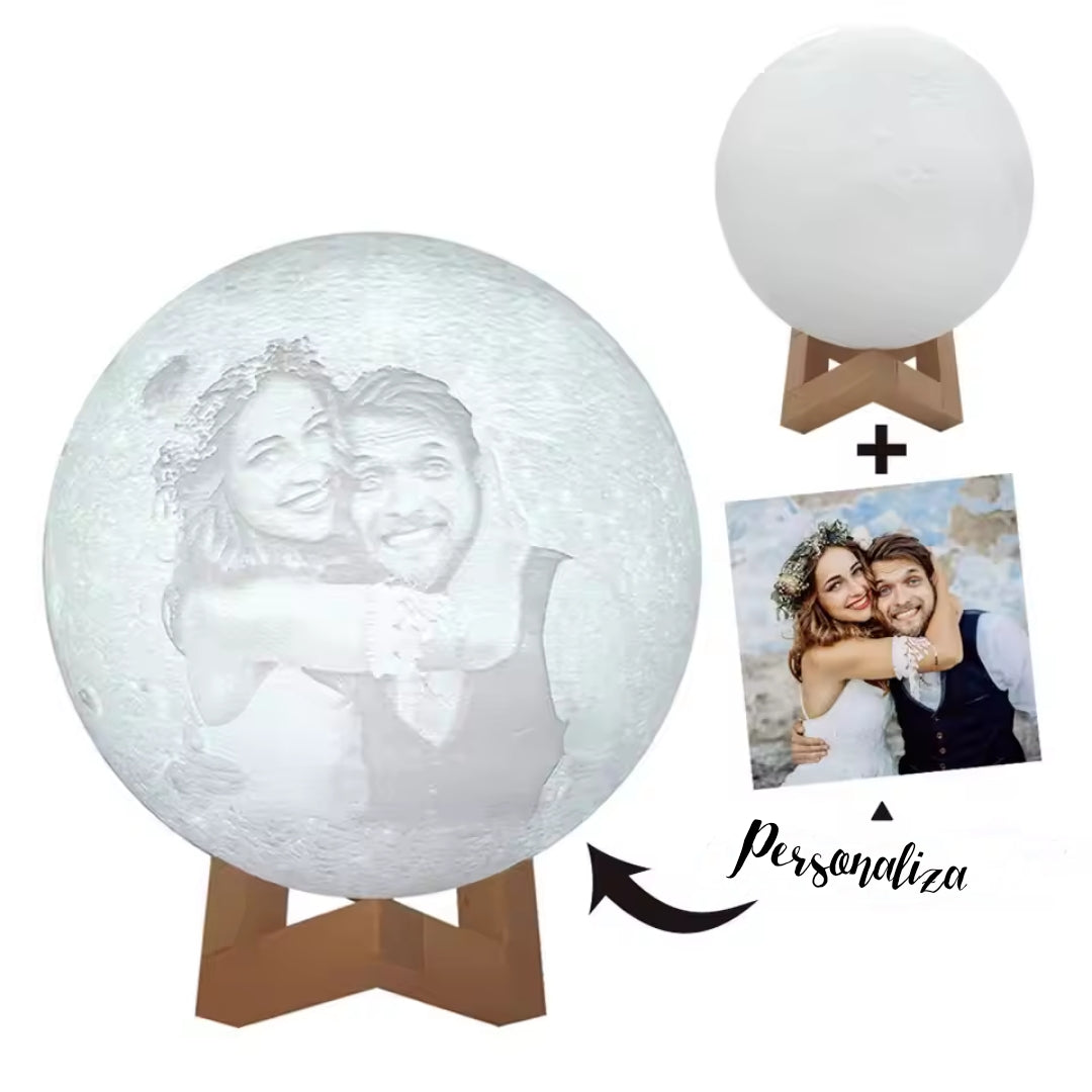 Lámpara de Luna Personalizable