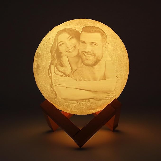 Lámpara de Luna Personalizable