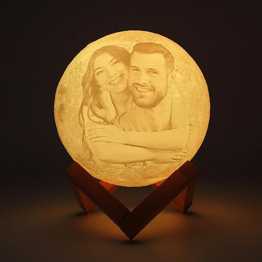 Lámpara de Luna Personalizable